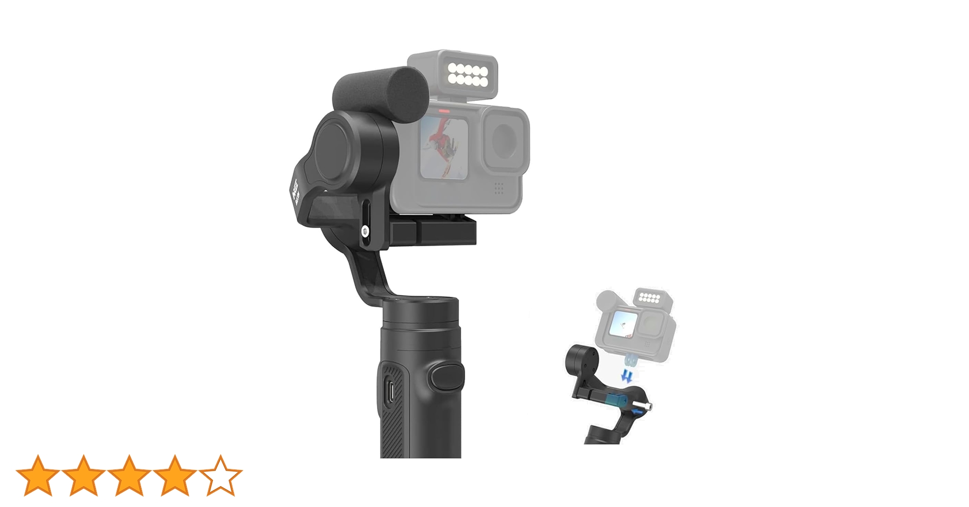osmo action 付属品多数 INKEE FalconPlus ジンバル INKEE Falcon GoPro用ジンバルアクションカム GoPro と互換性